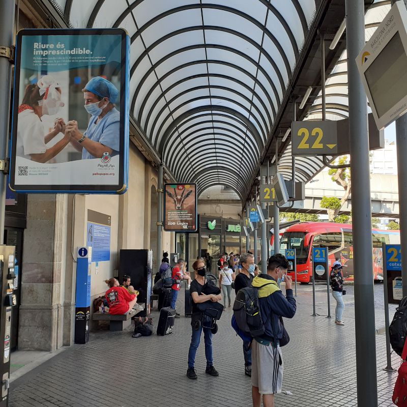 Estación del Norte de Barcelona