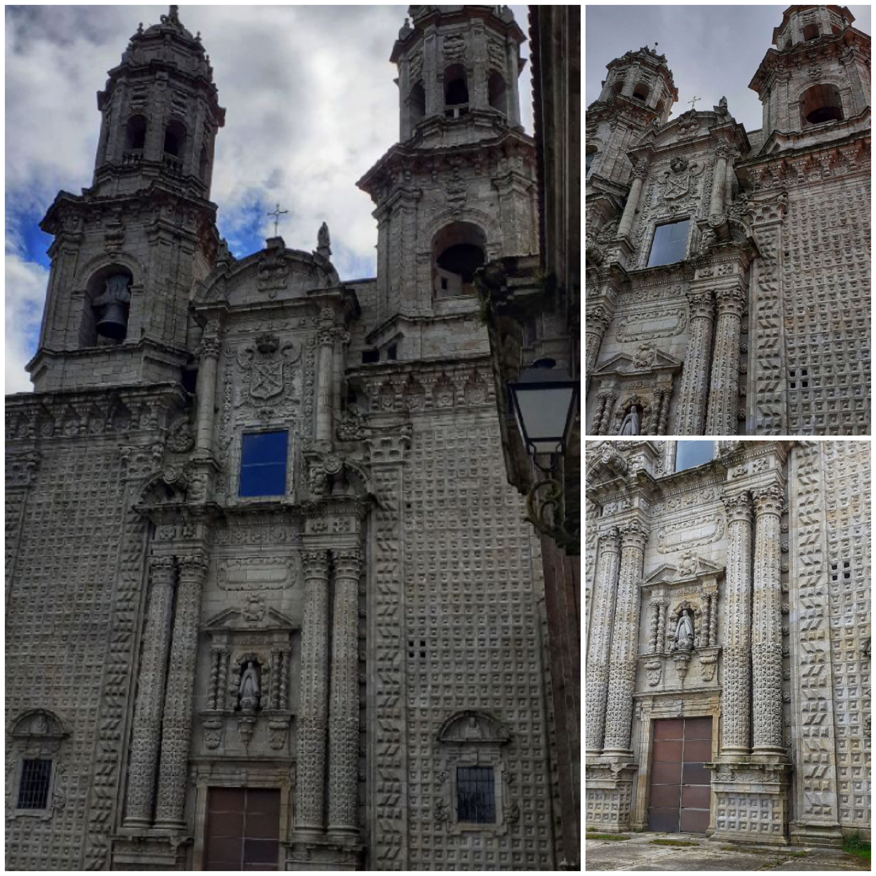 Iglesia desacralizada de Sobrado dos Monxes en restauración