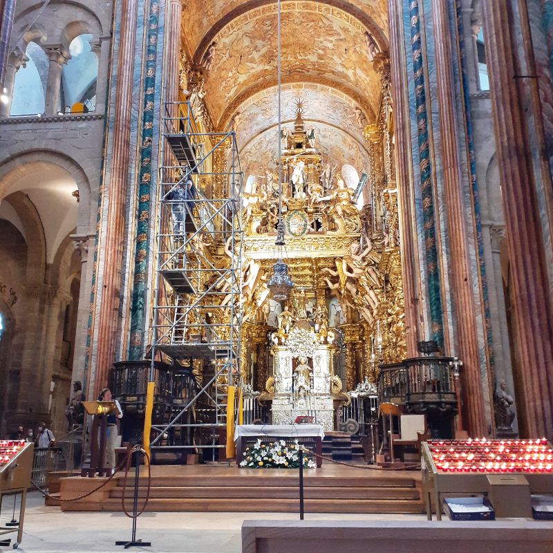 Catedral de Santiago. Altar mayor.
