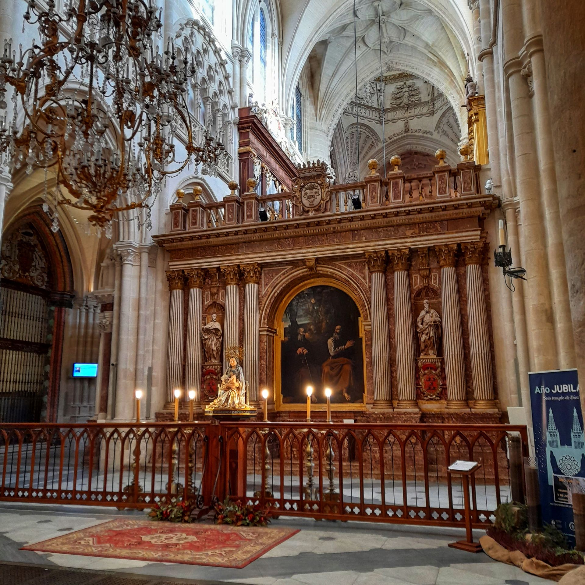 Interior de la catedral de Burgos